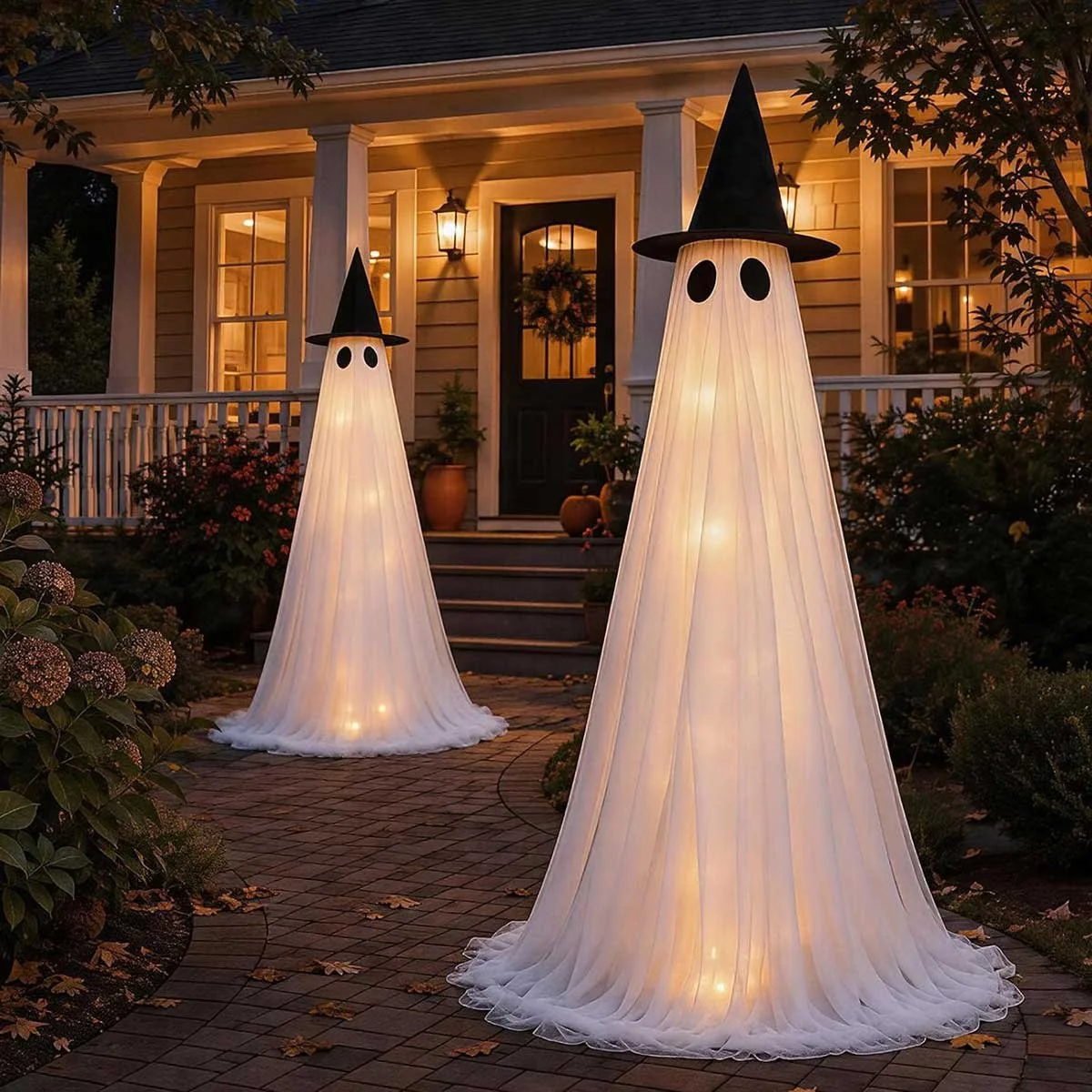 Large Light Up Ghost Decor