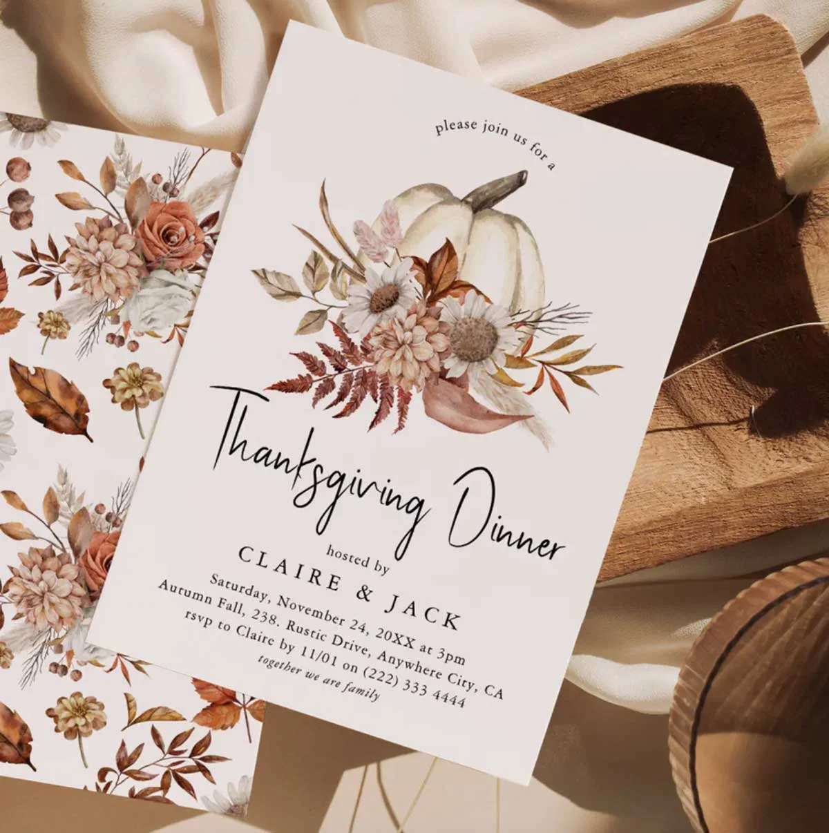 Thanksgiving Invitation