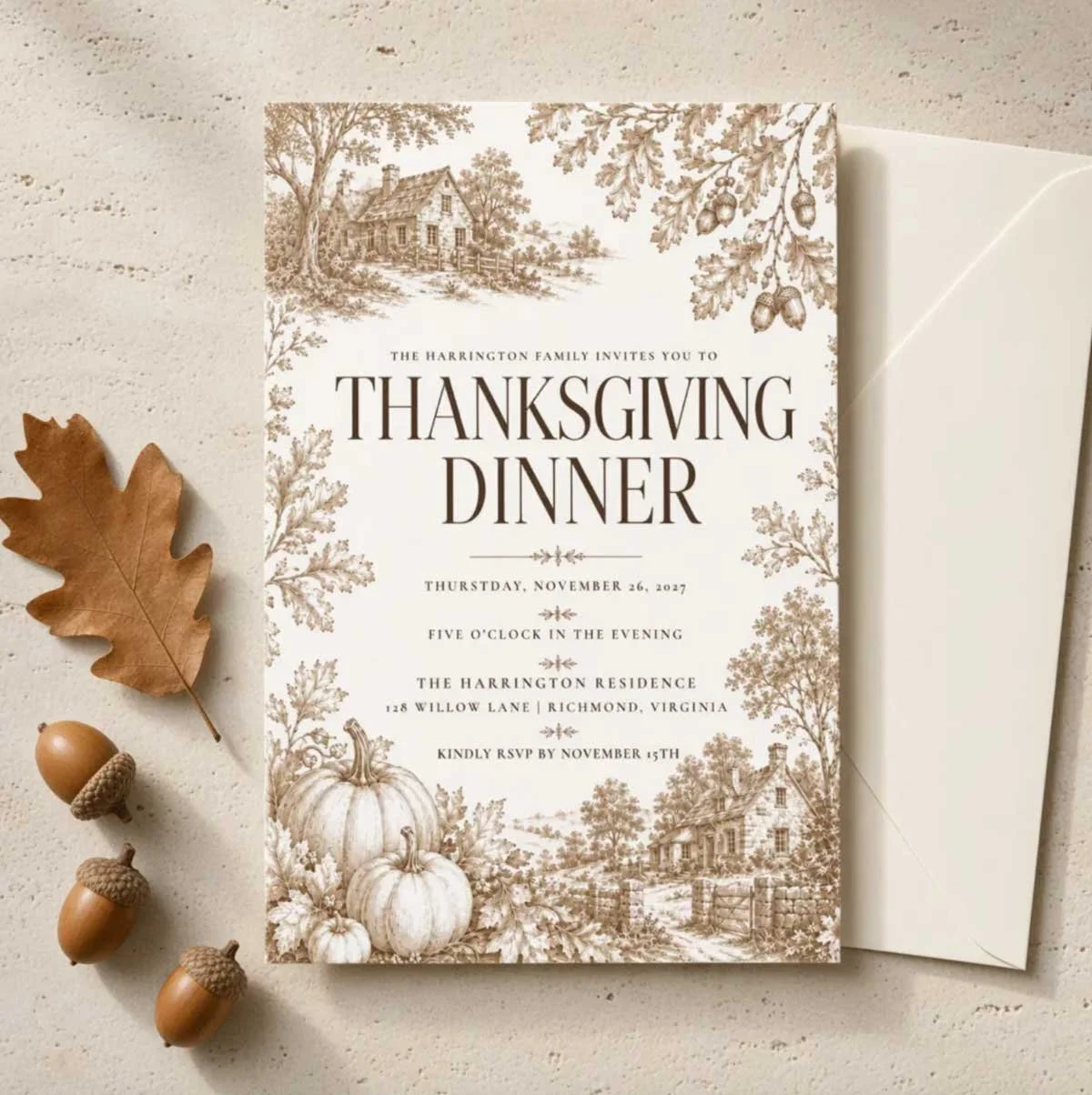 Thanksgiving invitation