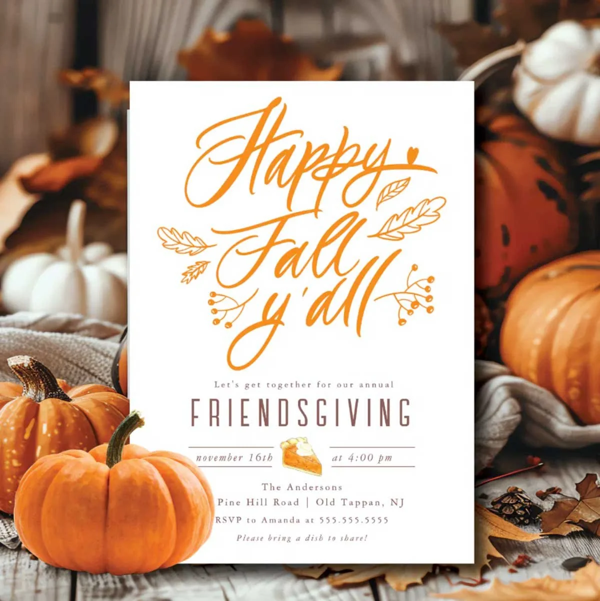 Friendsgiving Invitation
