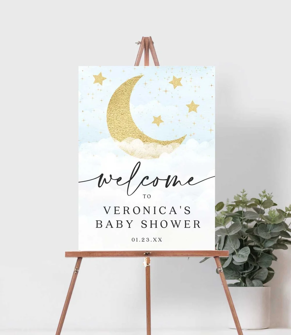 Over The Moon Gender Neutral Baby Shower Theme | Twinkle, Twinkle Little  Star
