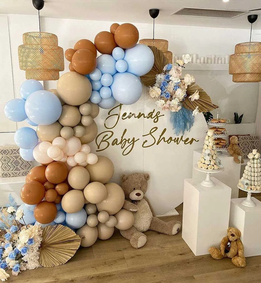 Decoracion Para Baby Shower Boy Buy 67 Pieces We Can Bearly Wait Bear ...
