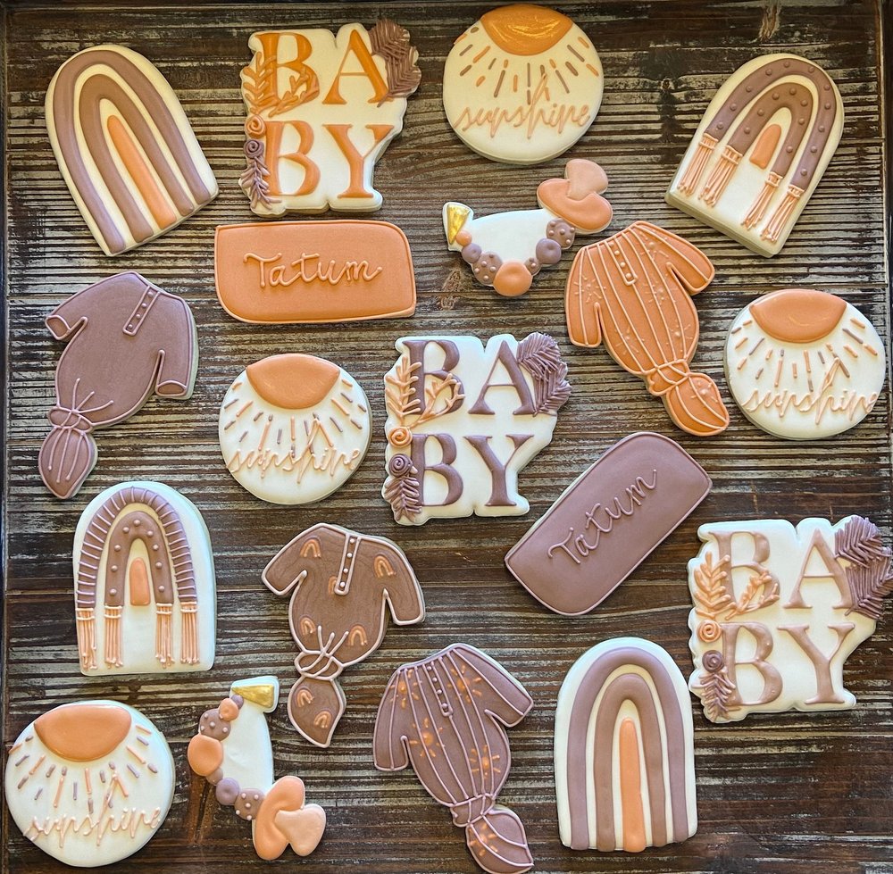 10 Baby Shower Cookie Favor Ideas on Etsy Best Baby Shower Cookie Themes
