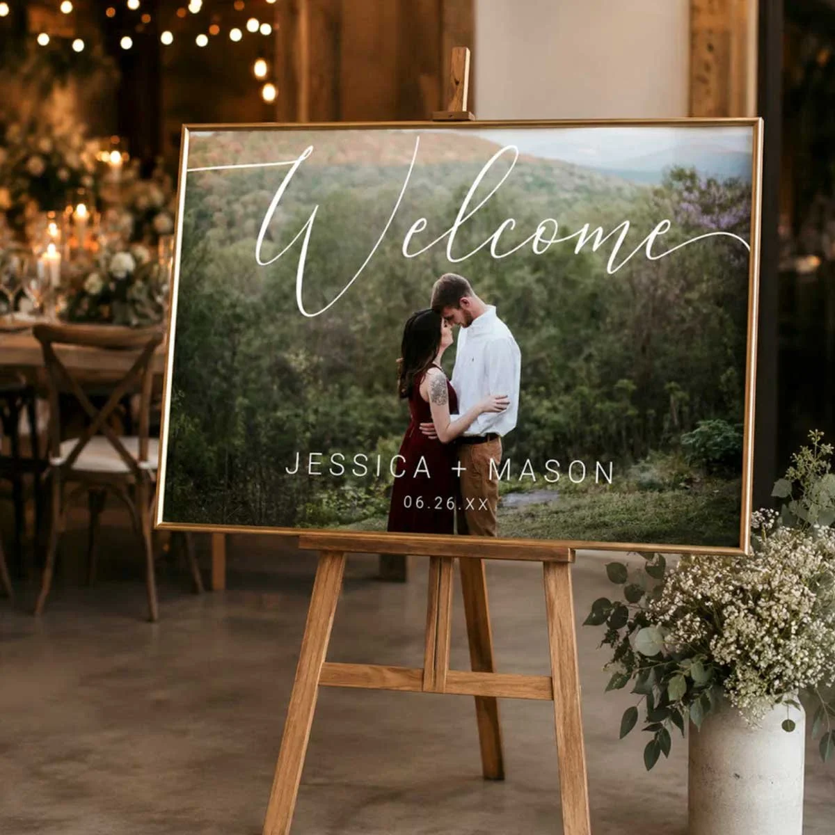 Wedding Welcome Sign