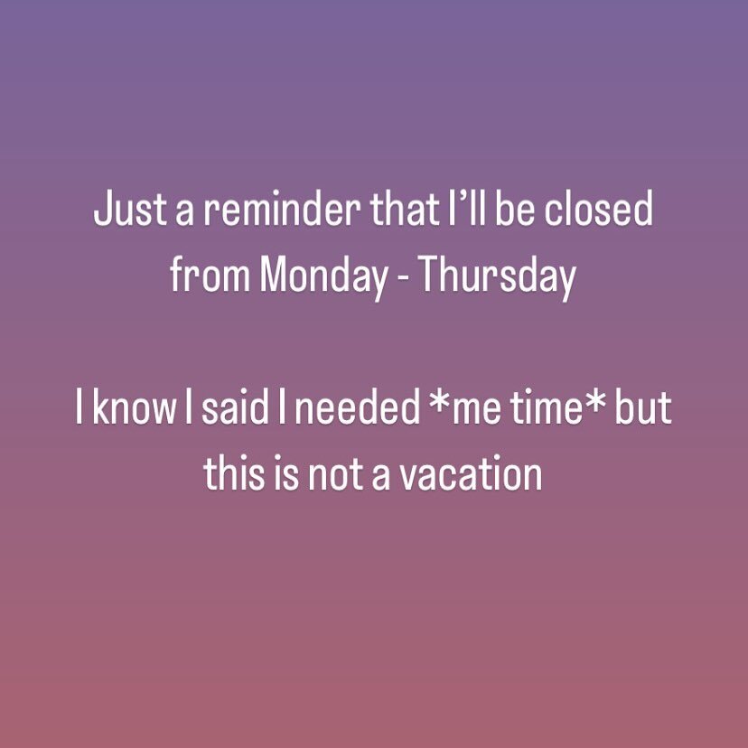 My apologies, but I was getting a kick out of people commenting about taking time off and getting some rest. I know that&rsquo;s important, but that&rsquo;s not my reality right now. I&rsquo;m taking a few days to get caught up at home. Spring cleani