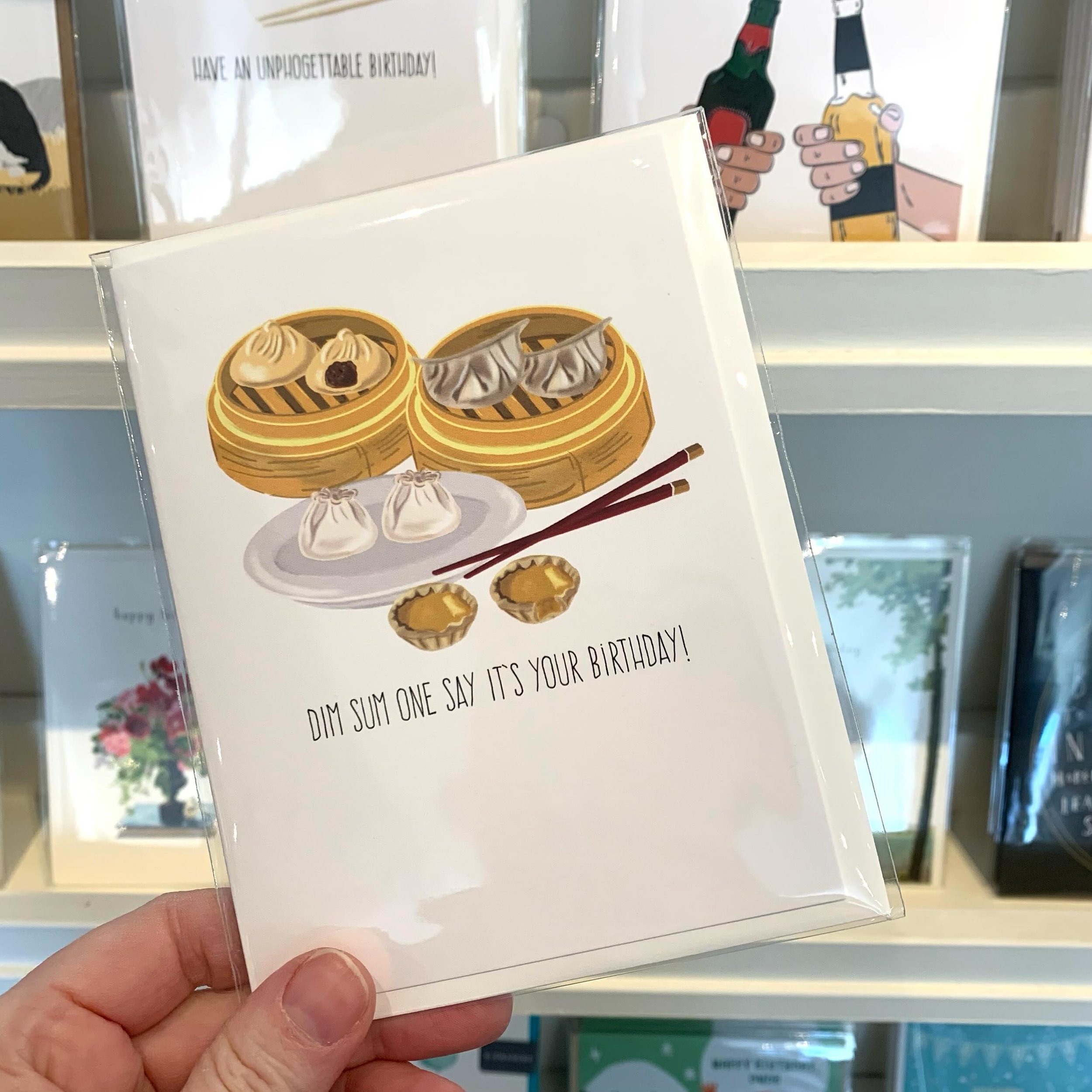 Dim Sum one say it&rsquo;s your birthday? And other puns, fresh in store from @designjaybee 🥟