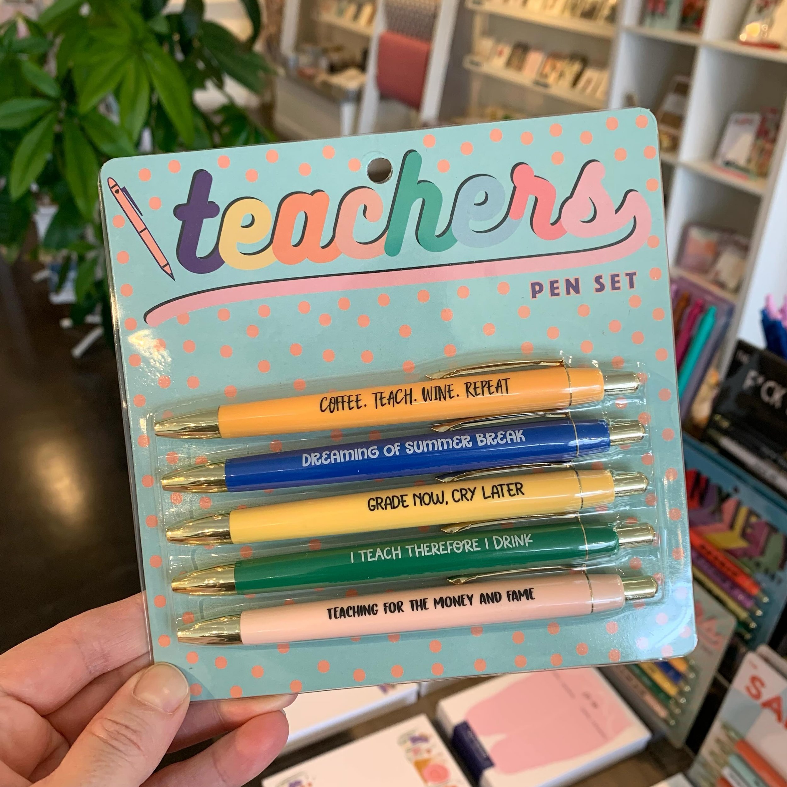 We have some great gift ideas for Teachers, like this pen set from Fun Club