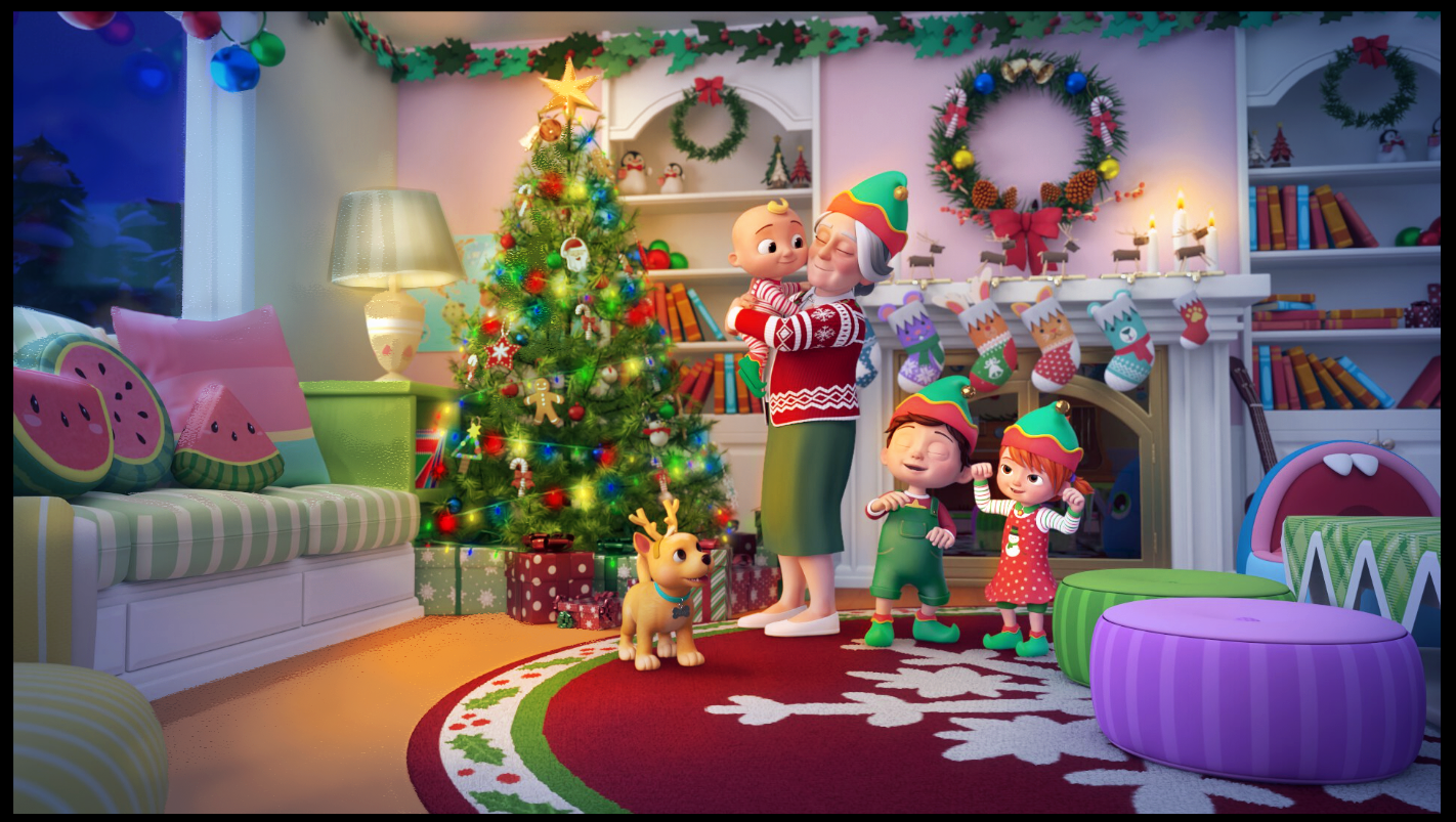 Lighting Key for "We Wish You a Merry Christmas! Santa's Christmas Workshop""