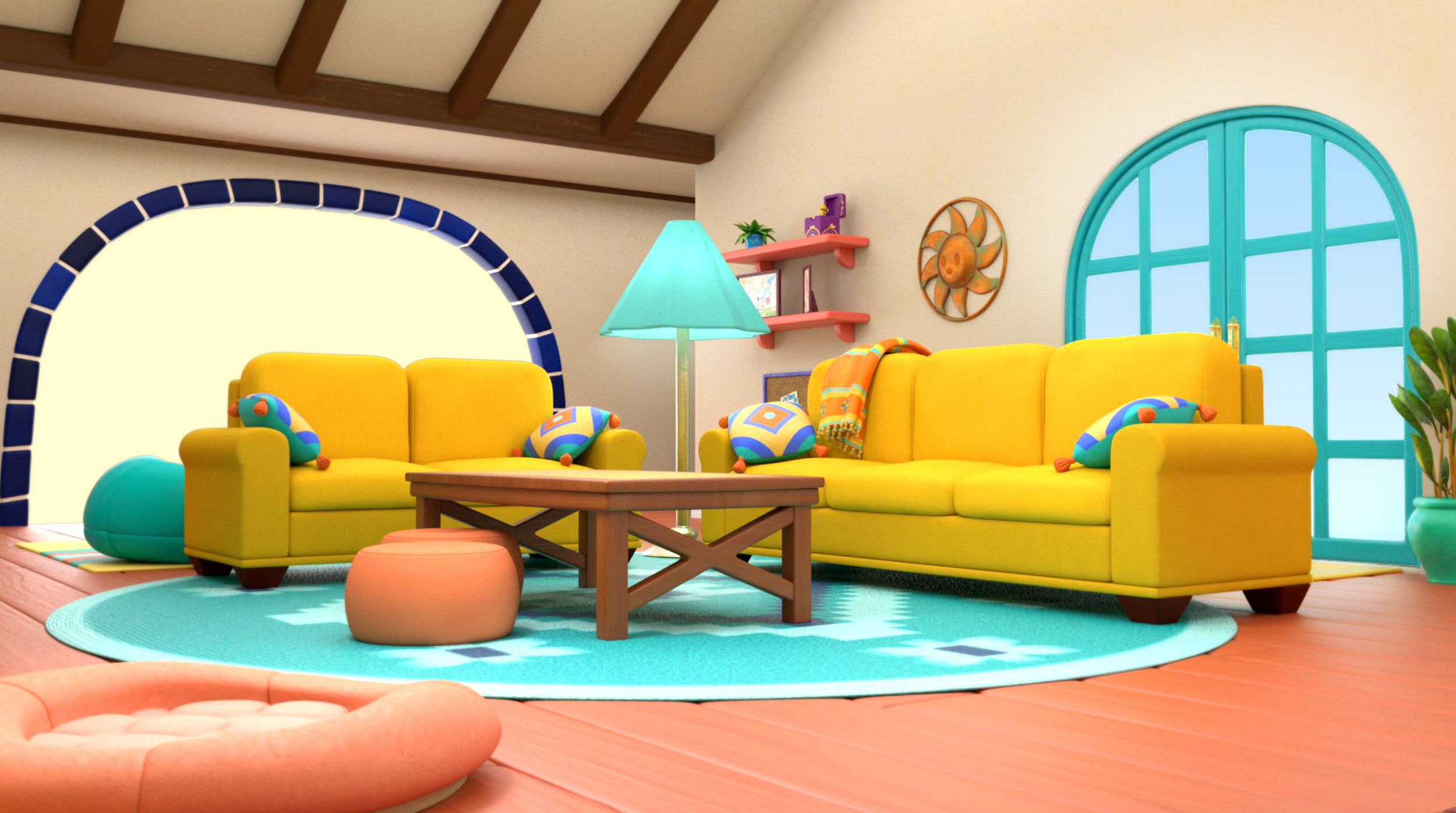 Nina's Familia - Living Room