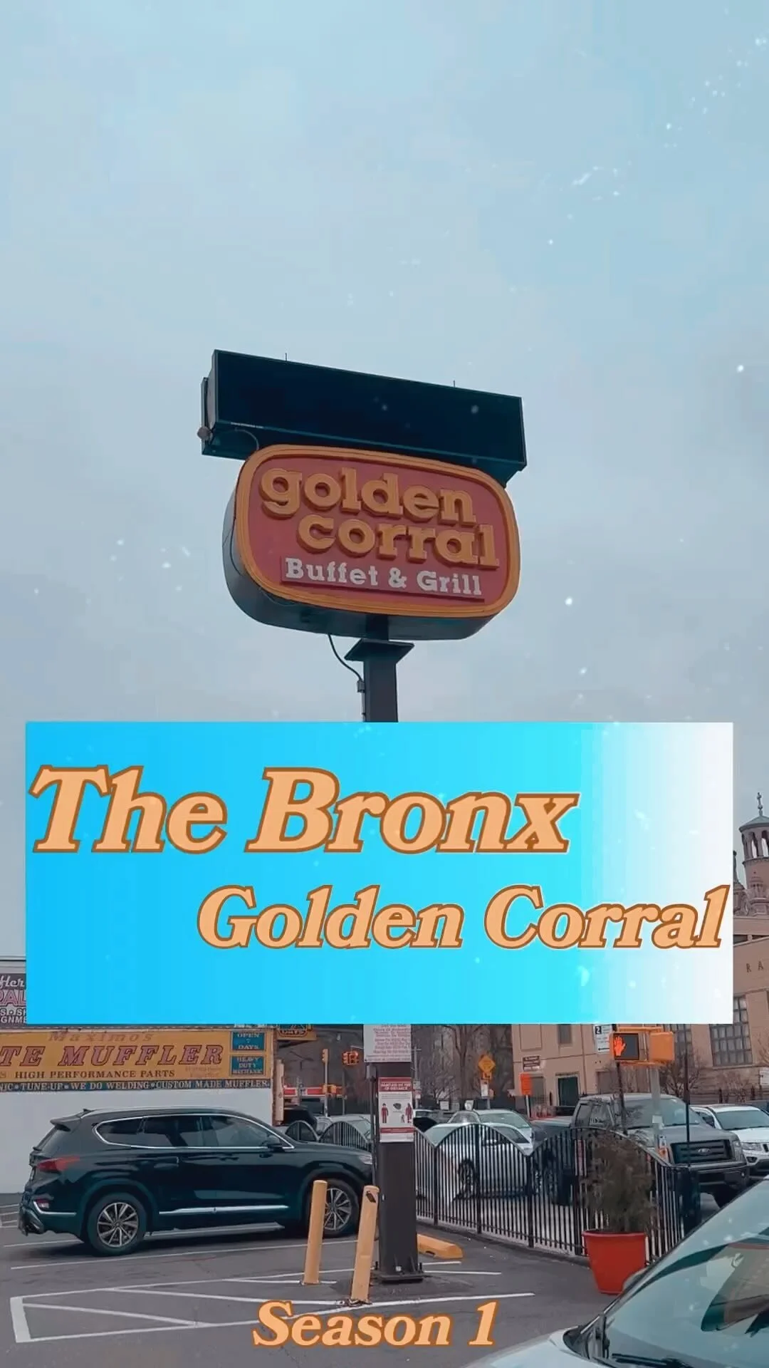 NYC's FIRST GOLDEN CORRAL Golden Corral of The Bronx