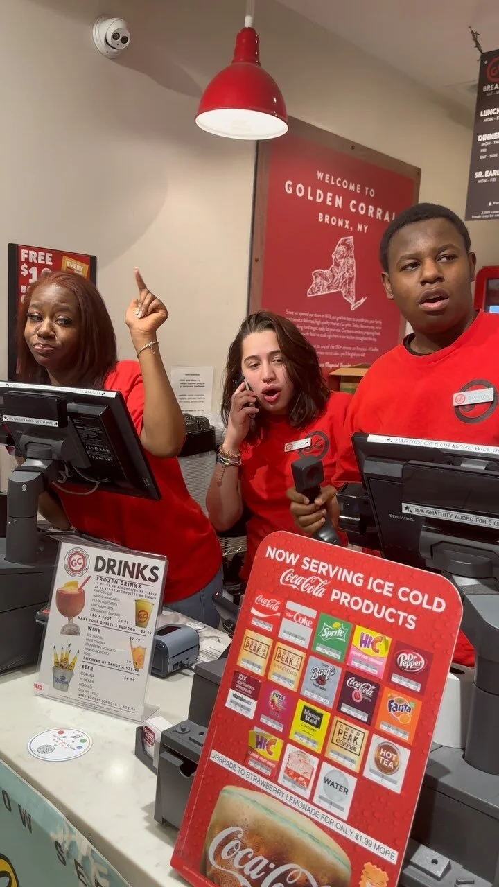 NYC's FIRST GOLDEN CORRAL Golden Corral of The Bronx