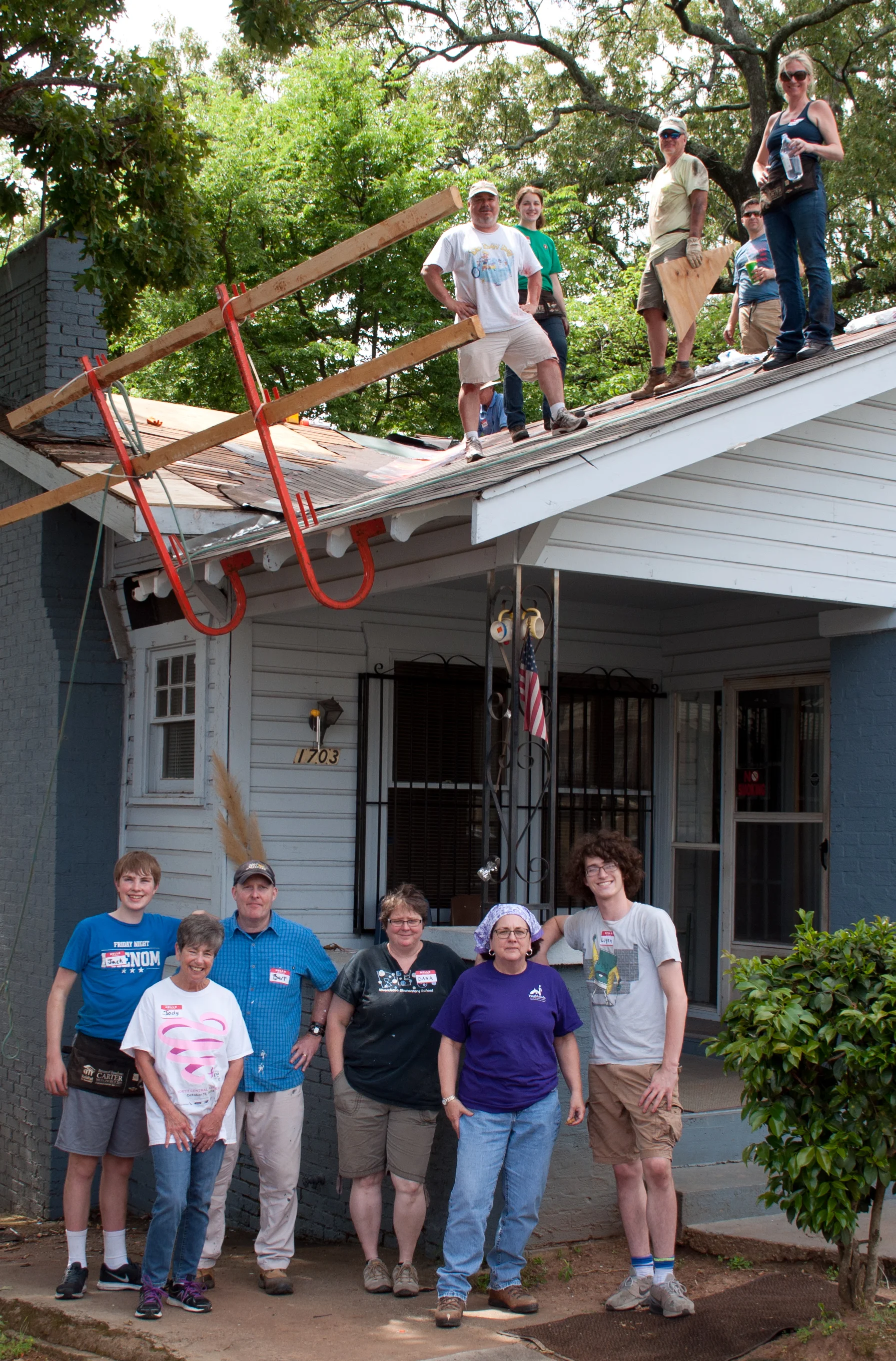 Habitat for Humanity Build - April 22, 2017