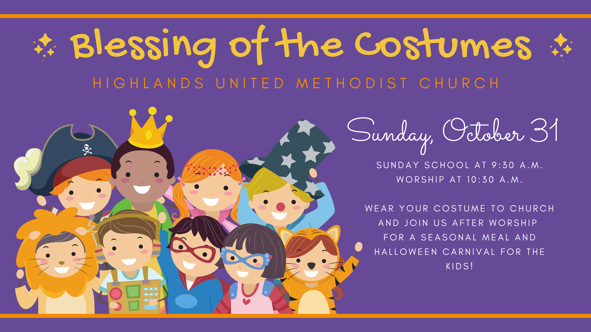 Blessing of the Costumes