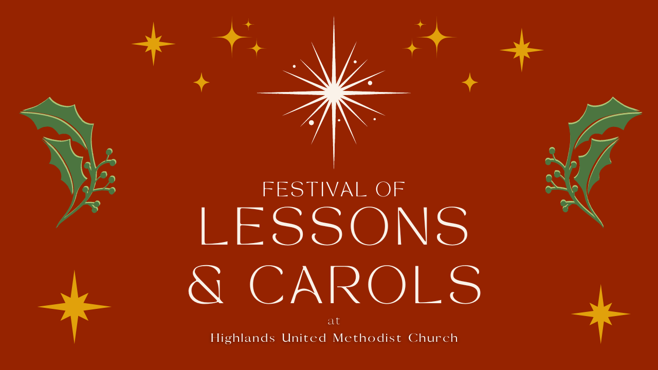 Festival of Lessons and Carols - December 3, 2023