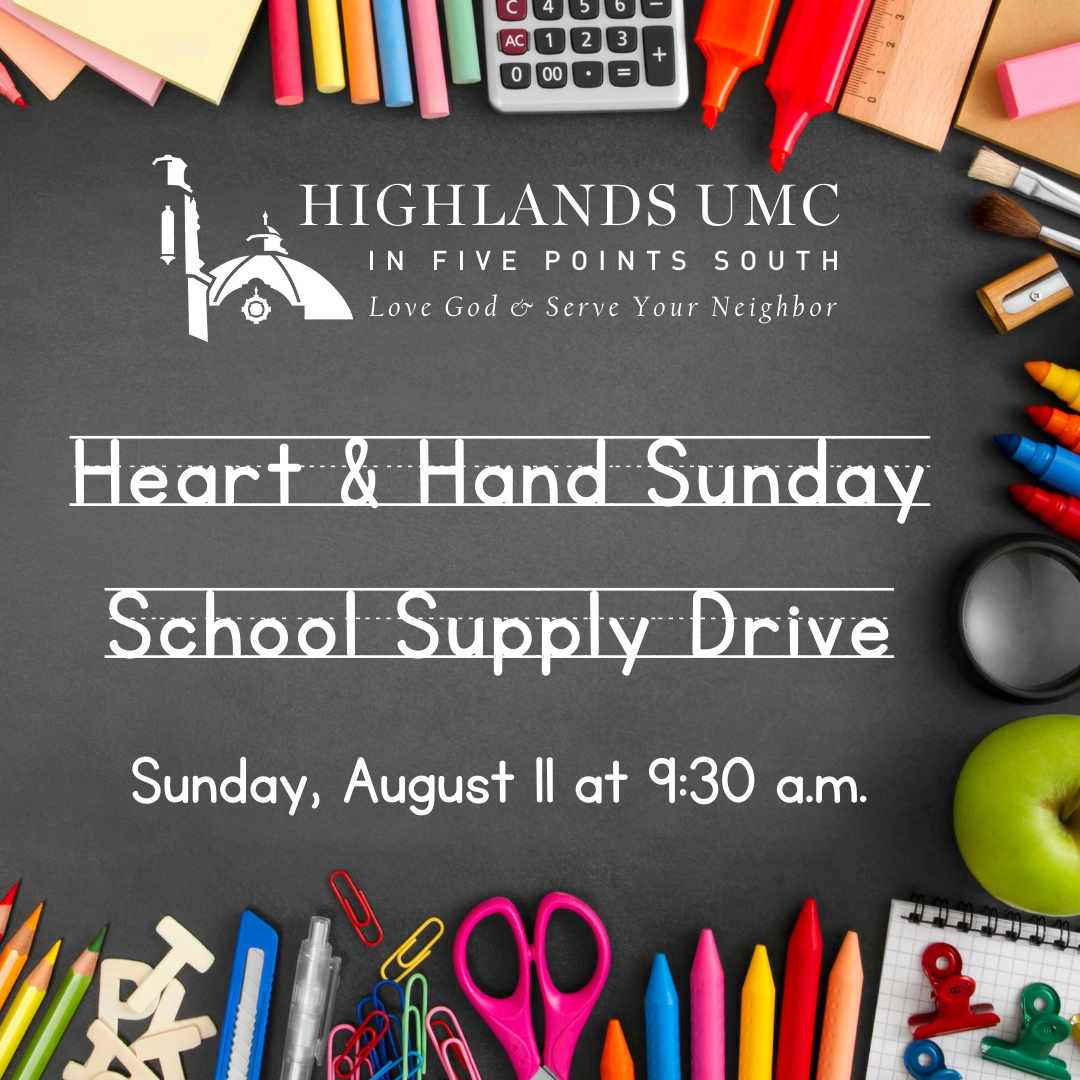 Heart and Hand Sunday