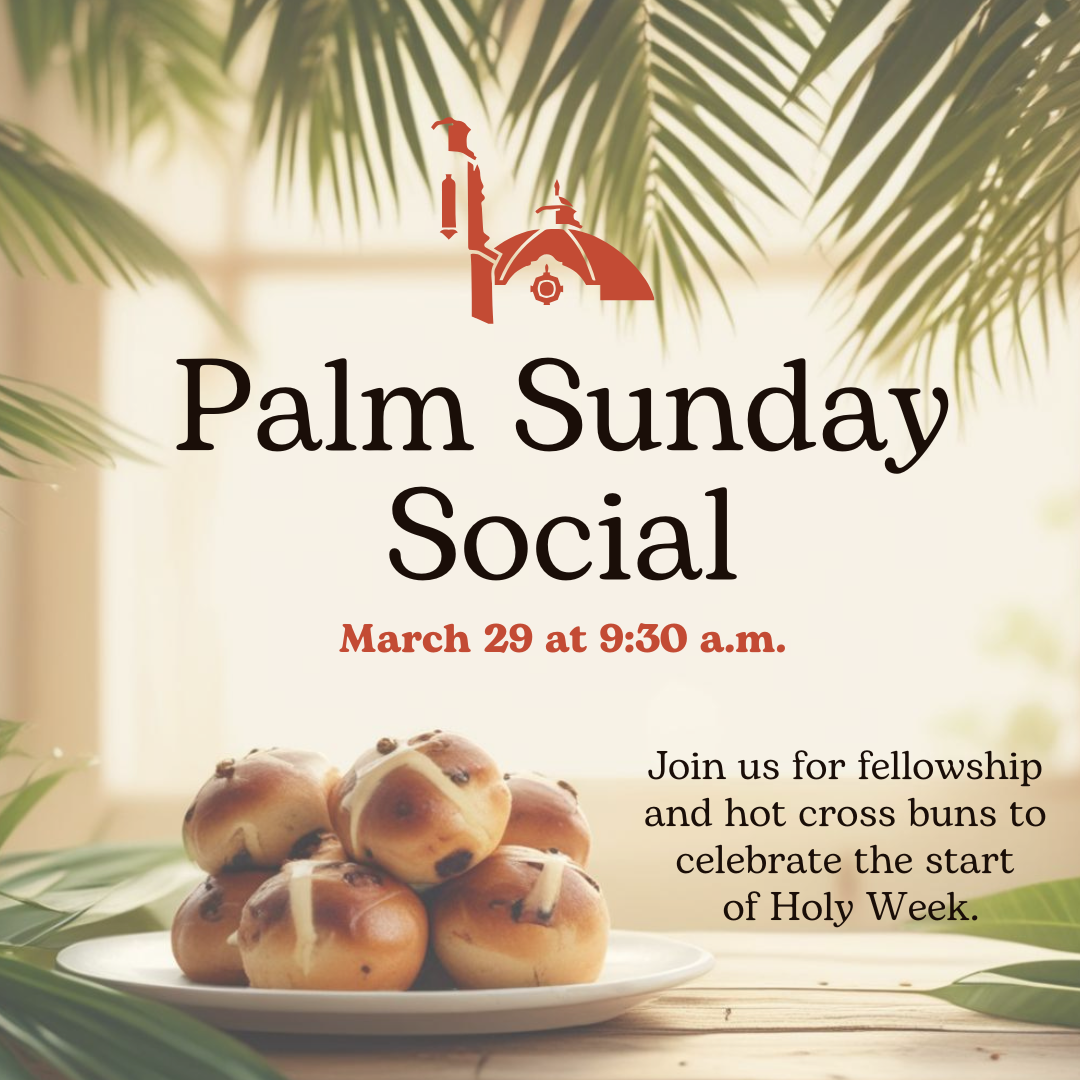 Palm Sunday Social