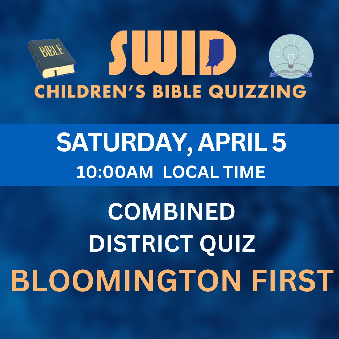 Kids Bible Quizzing - Bloomington First