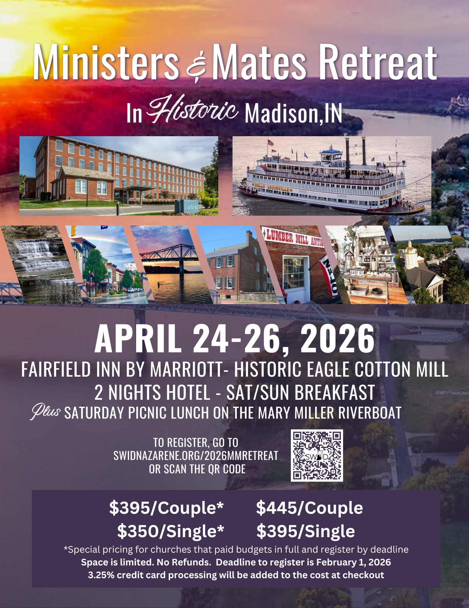 Ministers &amp; Mates Retreat in Madison, IN