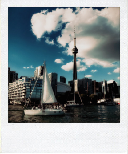 View of Toronto skyline. 