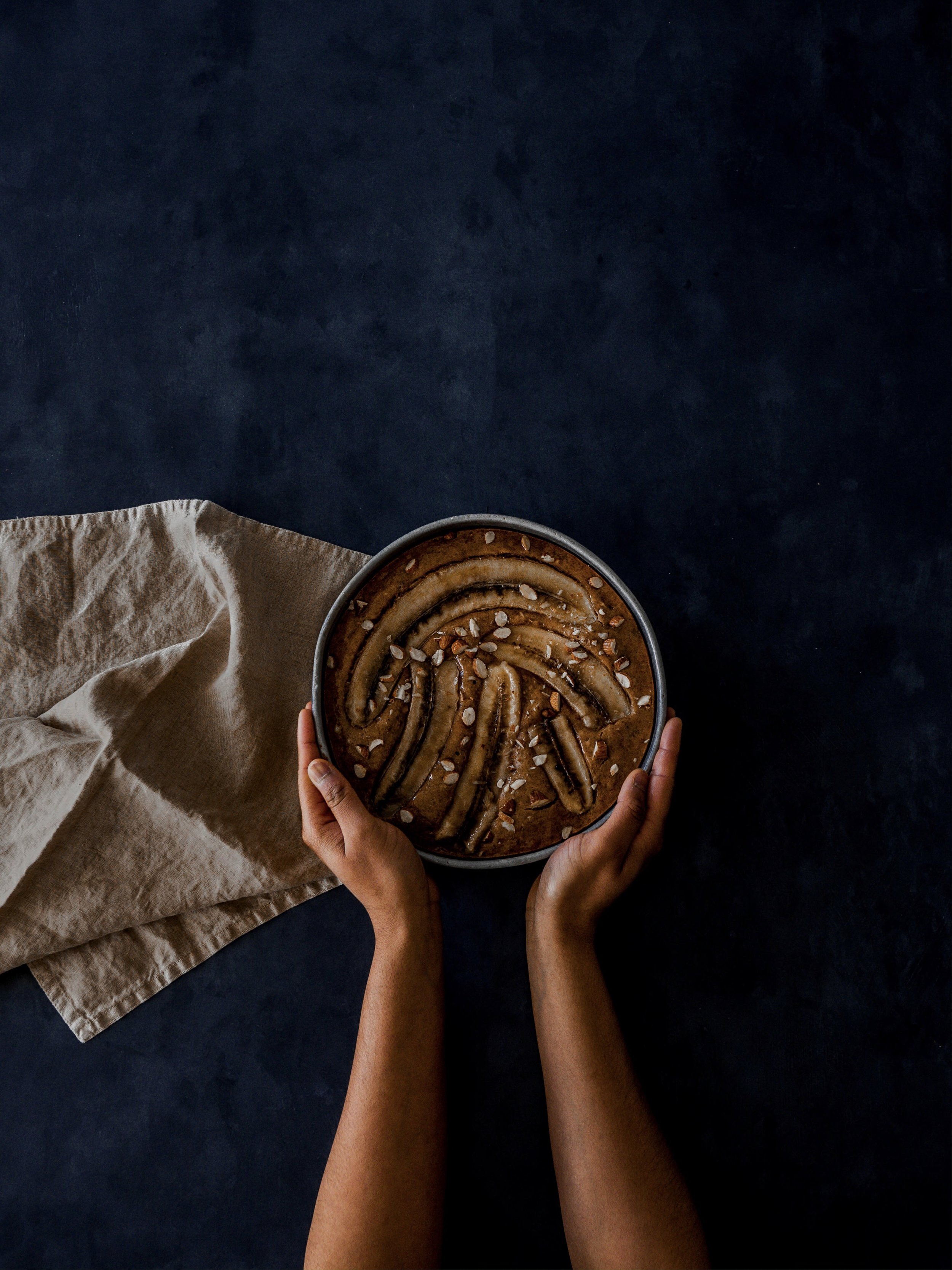 Gluten-Free Banana Almond Butter Cake 