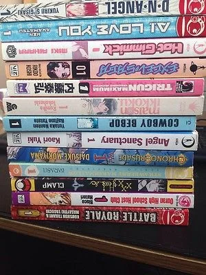 Manga comics are great. Preferably ones printed in English, though not necessary. 