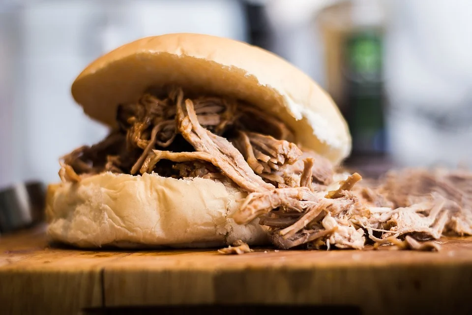 Yummy pork that's smokin'!