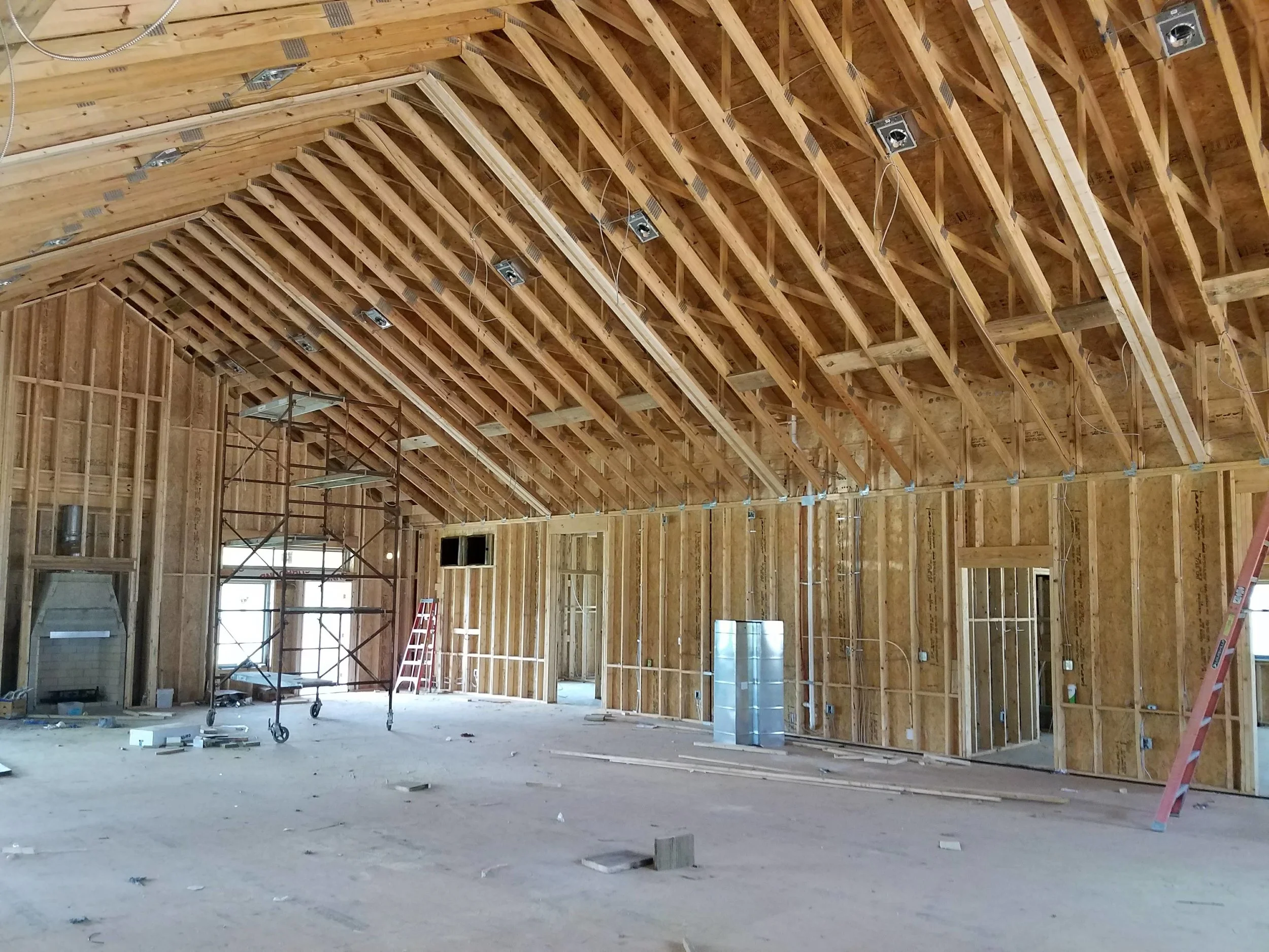 Electrical is Roughed In