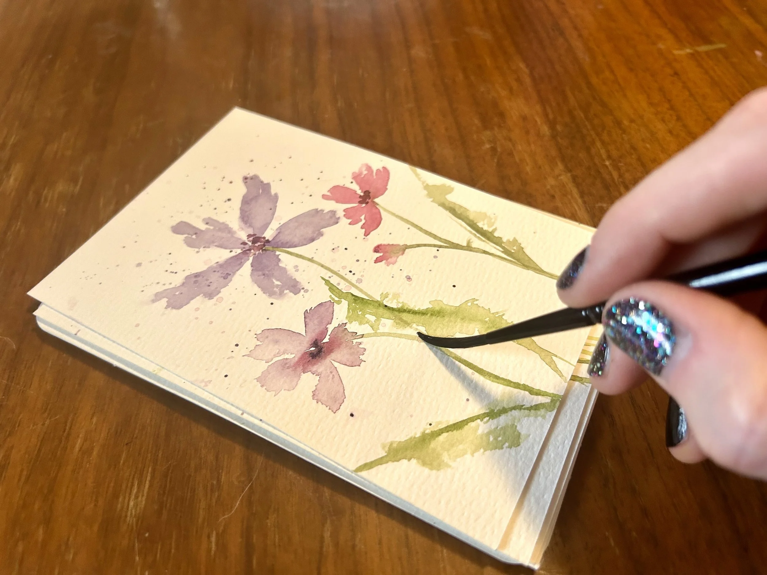 Sweet and Simple Watercolor Fruits