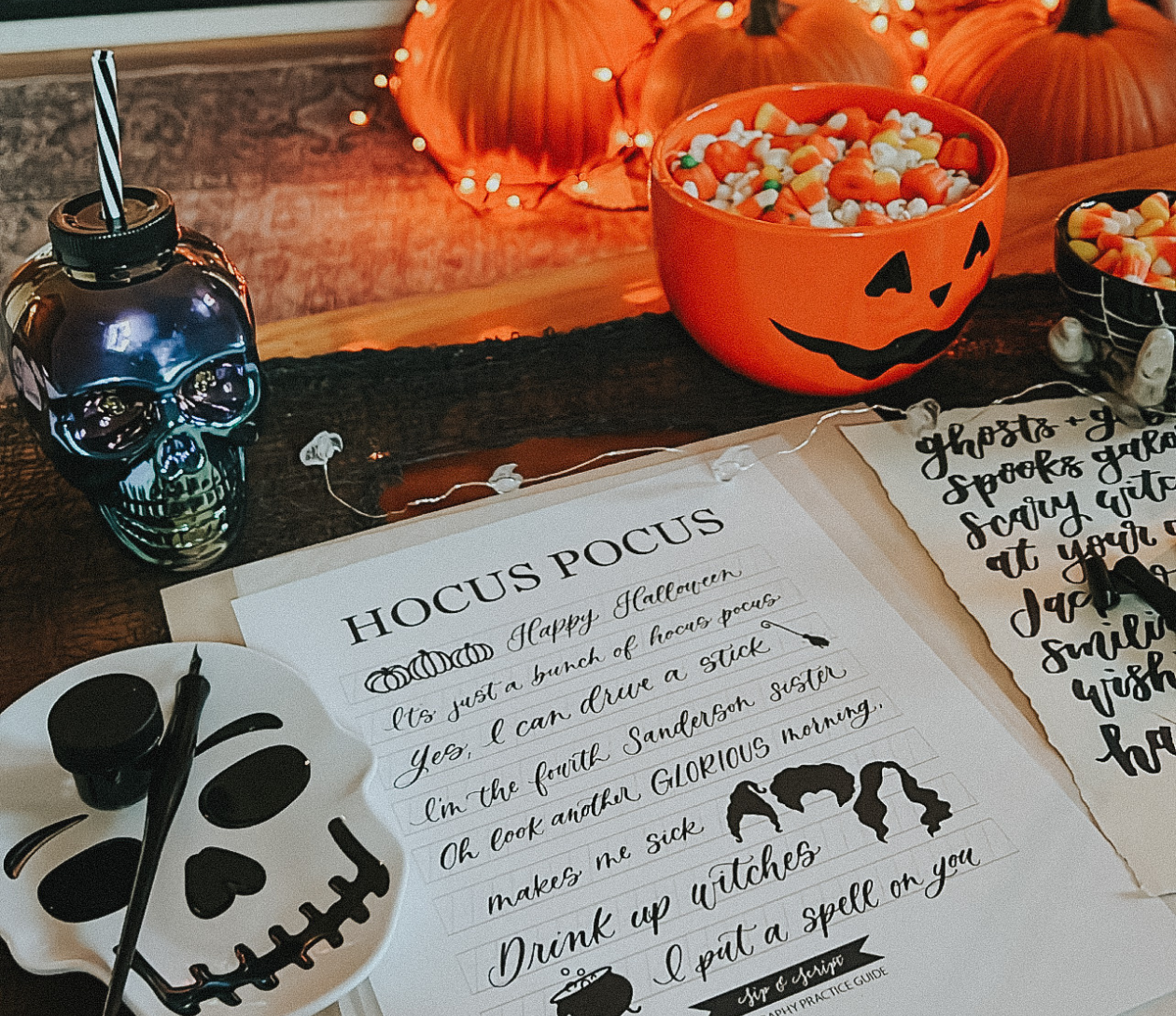 Hocus Pocus Edition - Modern Calligraphy for Beginners
