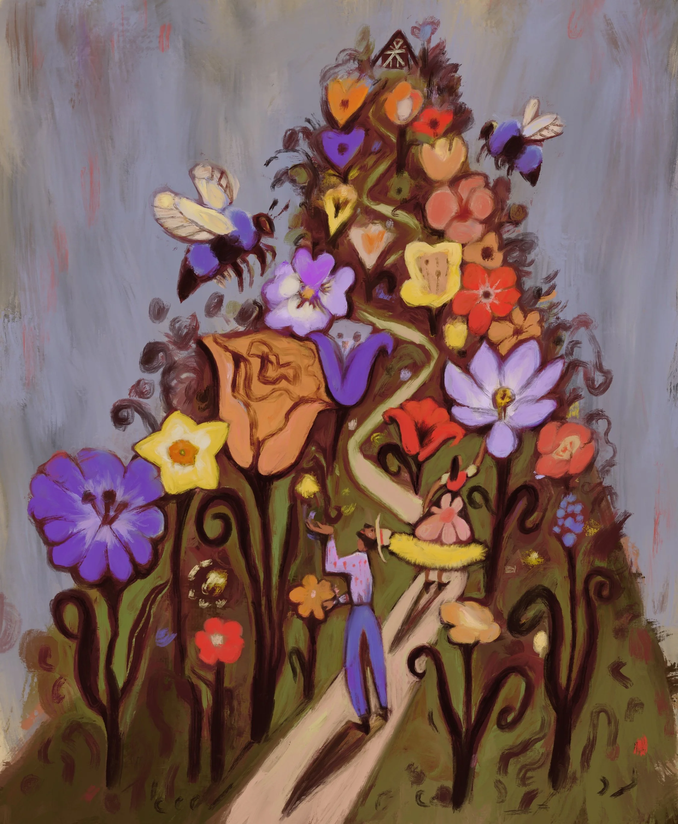 Purple Bees Ryvola de Kremer.jpg