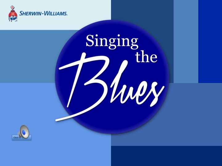 Sherwin-Williams CEU – Singing the Blues