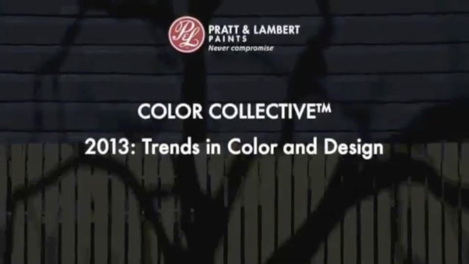 Pratt & Lambert Color Forecast 2013
