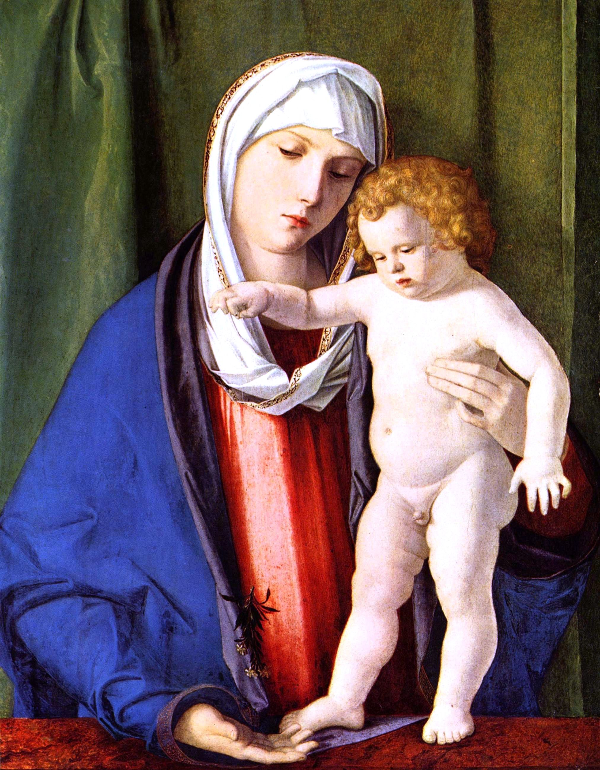 Giovanni Bellini, Madonna col Bambino, circa 1480