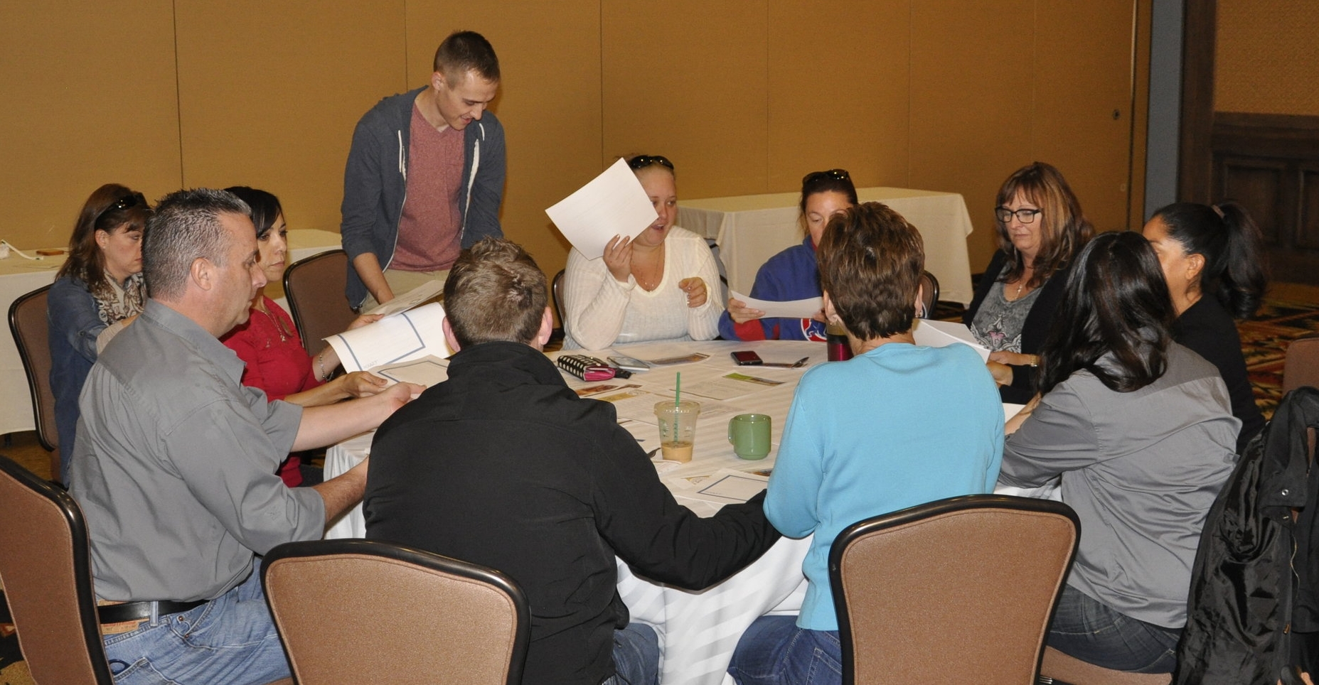 Working in groups and sharing, sharing, sharing