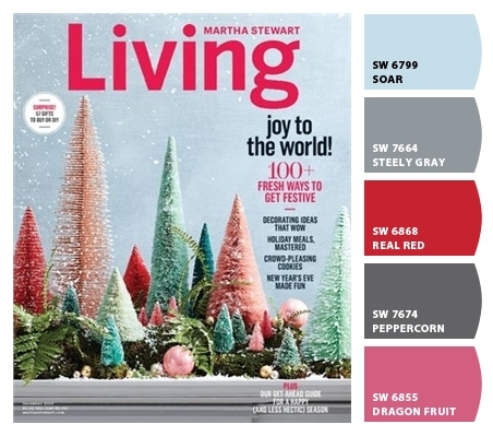 December 2016 photos Martha Stewart Living and Sherwin-Williams ColorSnap