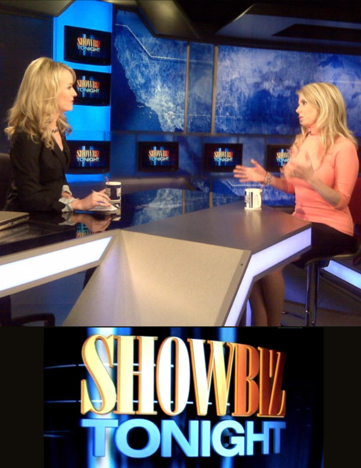 Michelle Harris of Alive & Well TV Show on Showbiz Tonight