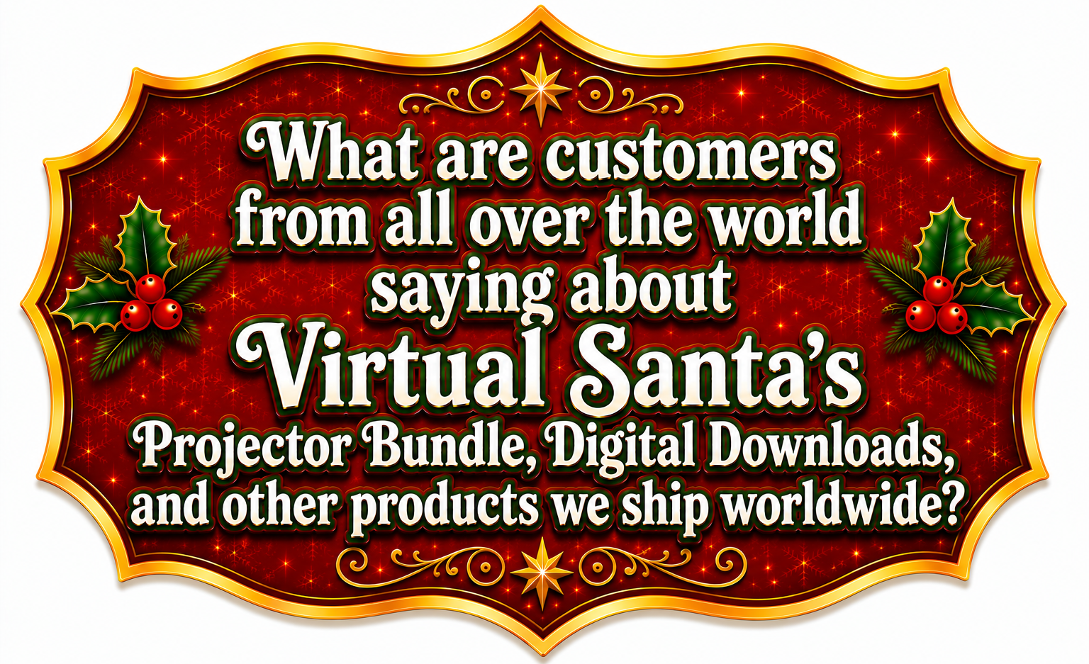 What Are Customers Saying About Virtual Santa Worldwide?