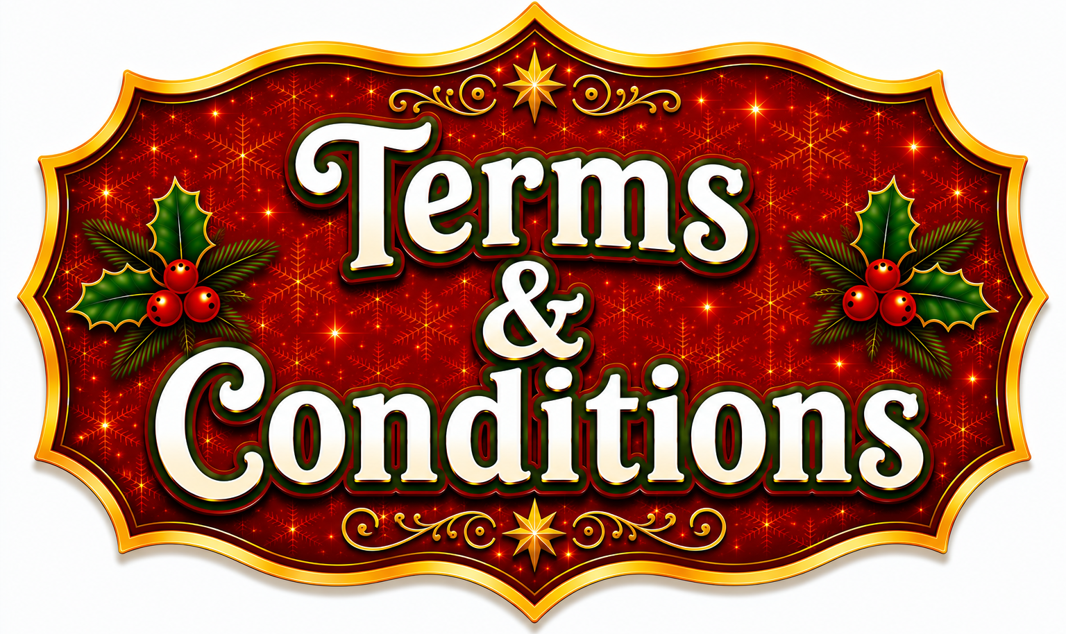 terms and conditions
