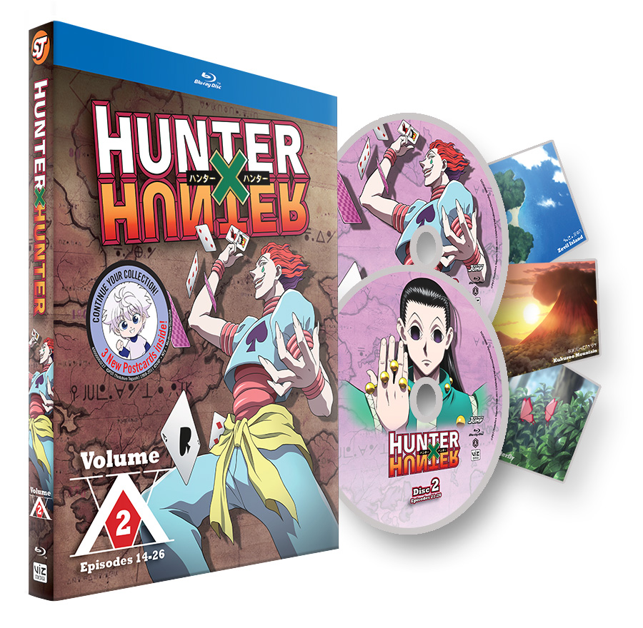 VIZ Media Delivers Home Media Release Of HUNTER X HUNTER SET 2 On
