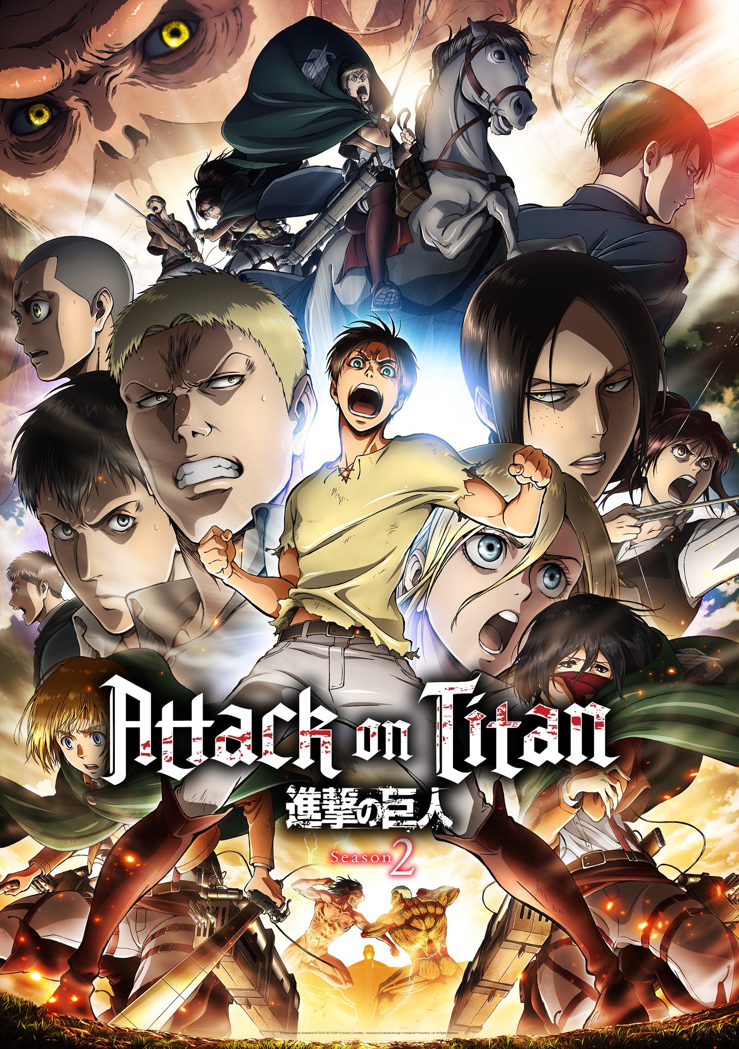 Review: Attack on Titan, o anime dos titãs