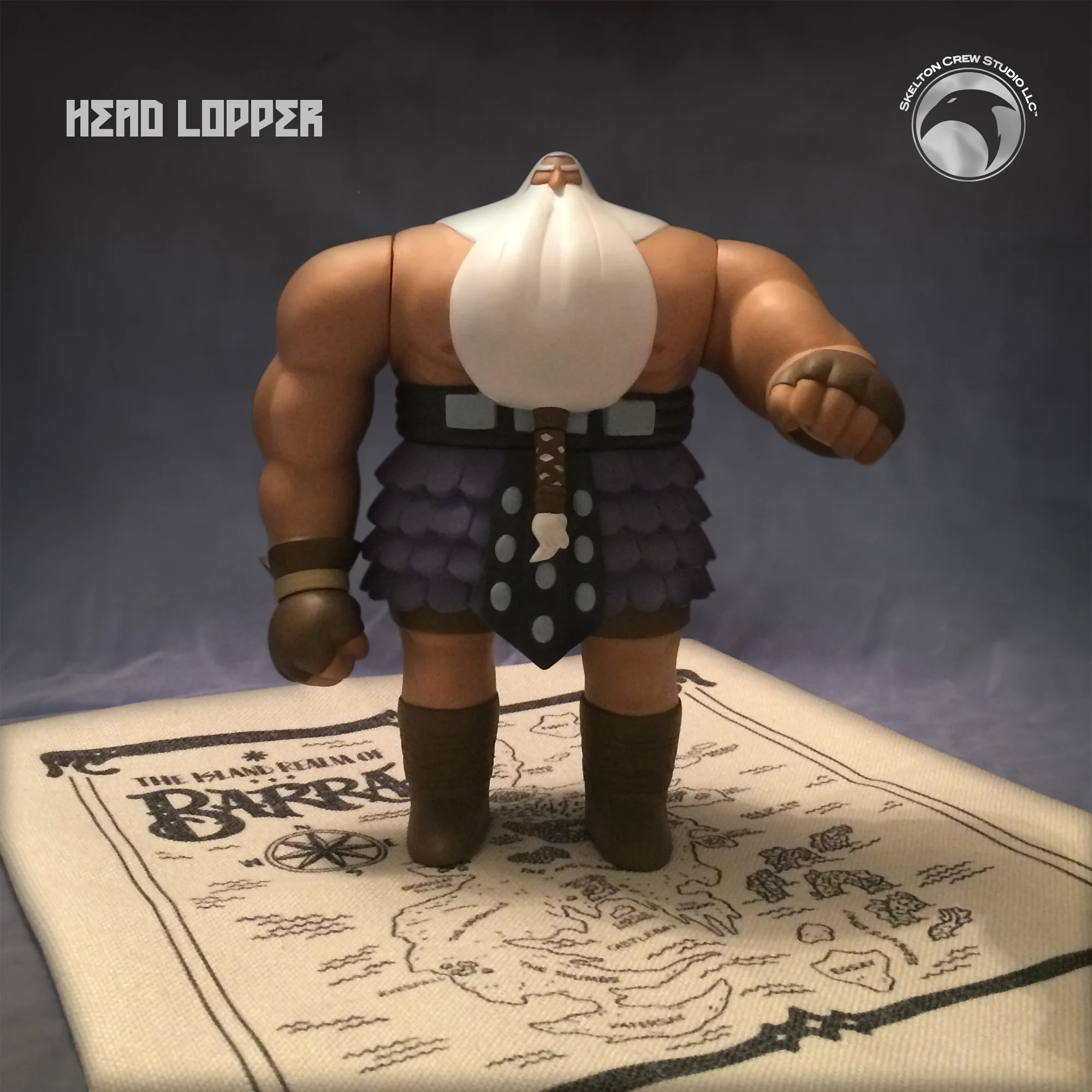 From the pages of “Head Lopper” to collectors’ shelves comes the massive Norgal vinyl figure