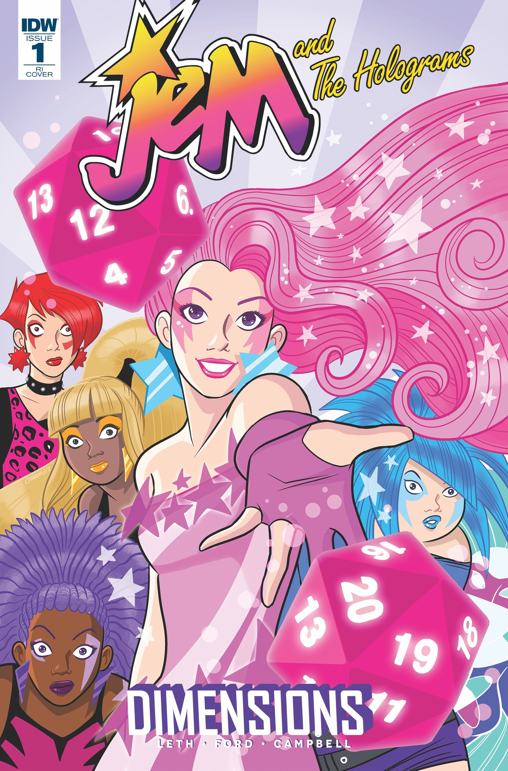 Jem and the Holograms Step Into a New Comic Book Dimension