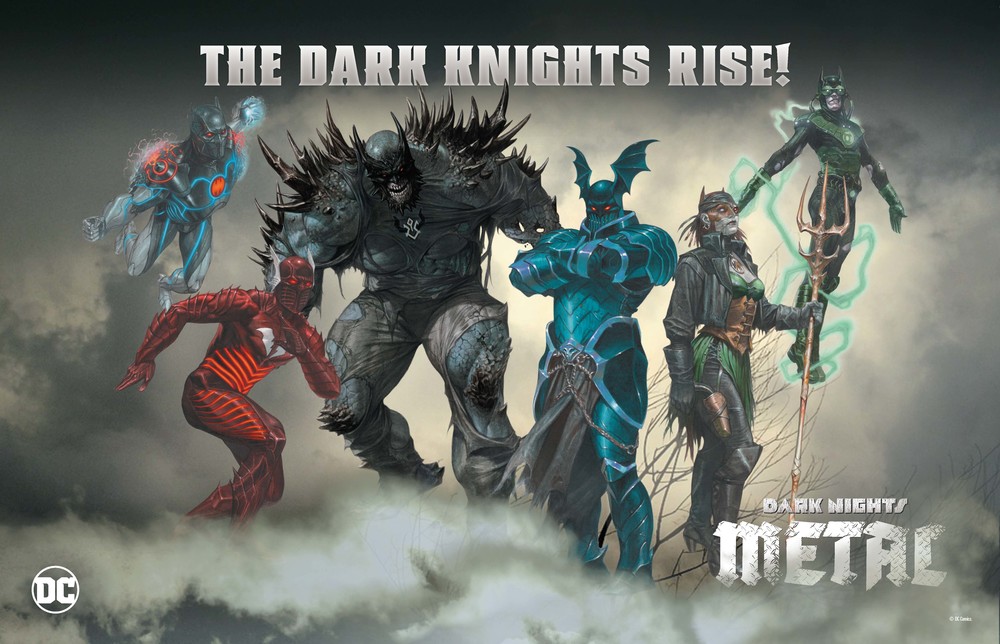 DC Reveals Them Six Evil Metal Batmen