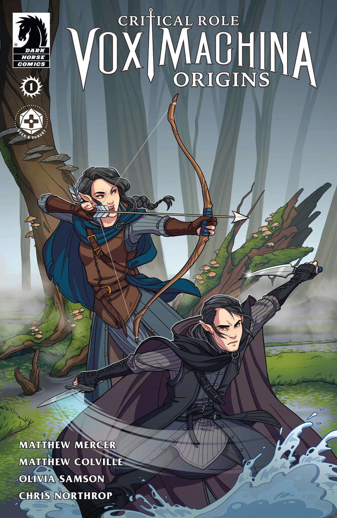 Geek & Sundry Partners with Dark Horse to Bring the World of Critical Role to Comics Critical Role - Vox Machina: Origins