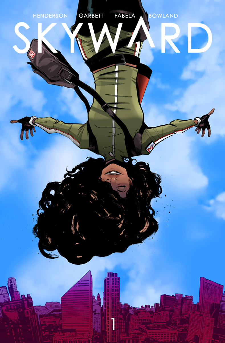 Henderson & Garbett team up for gravity-defying new series in SKYWARD