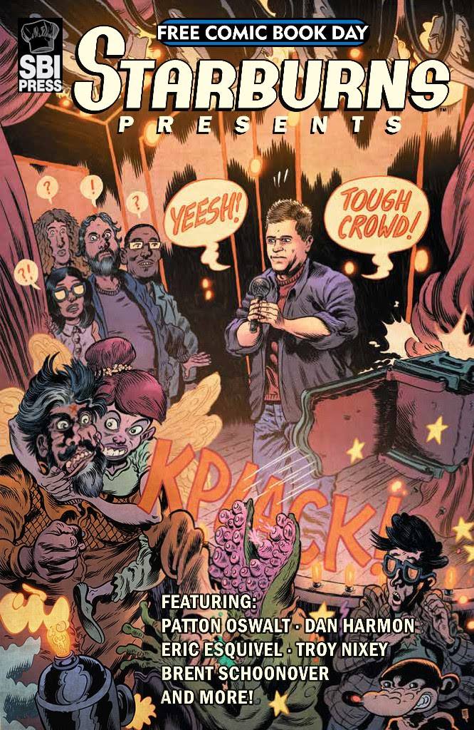 Starburns Industries Launches SBI Press on Free Comic Book Day