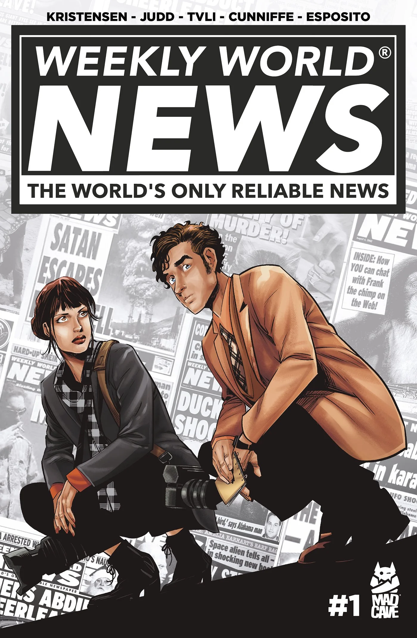 "Weekly World News" Invades Comics With New Series Taking Over At Mad Cave Studios