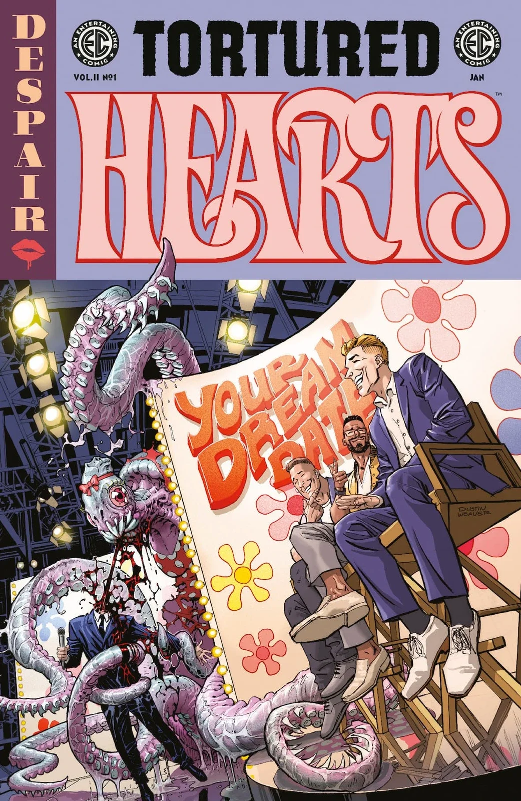 EC Comics Returns to Horror Romance with Tortured Hearts 2 in January