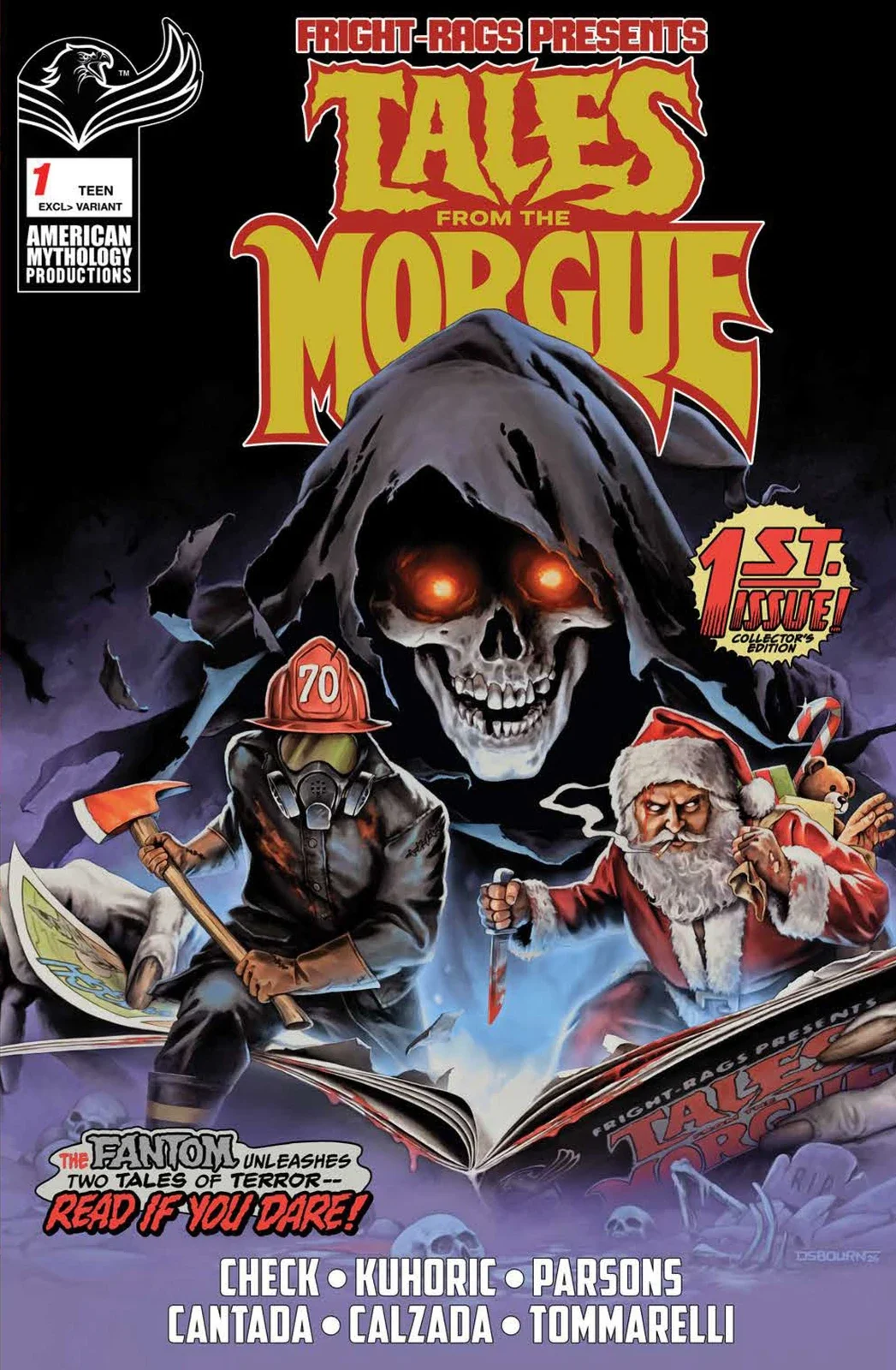 Fright-Rags Launches Horror Anthology Comic TALES FROM THE MORGUE