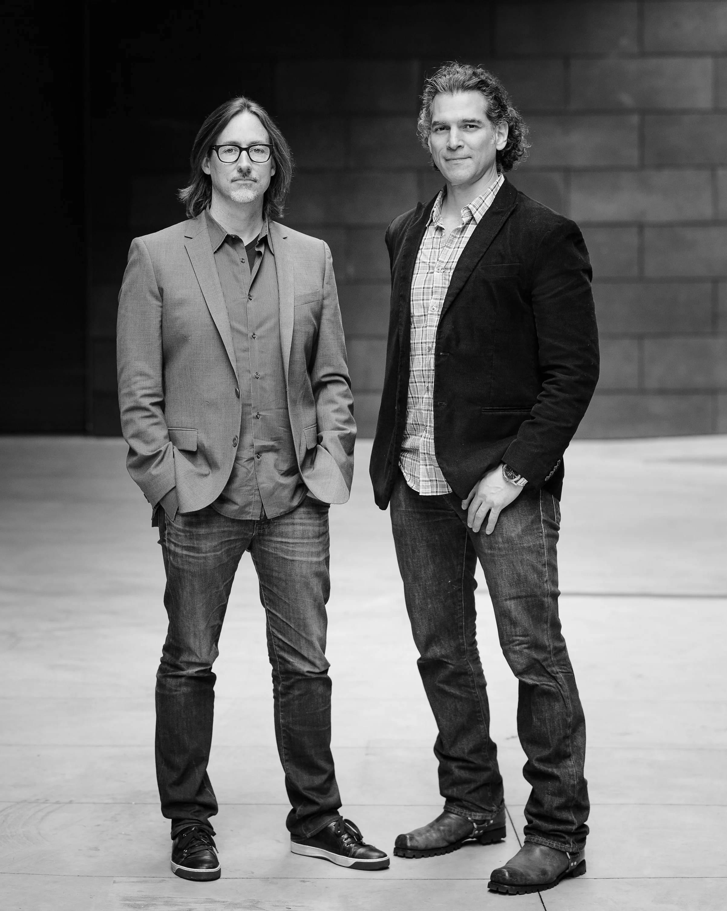 Michael Francis, AIA, IIDA, LEED AP & Francisco Beltran, AIA Co-Founders and Principals of SAINT